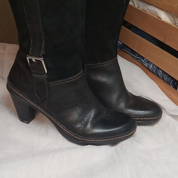 Naturalizer women's black suede boots size 8 - Picture 2 of 10